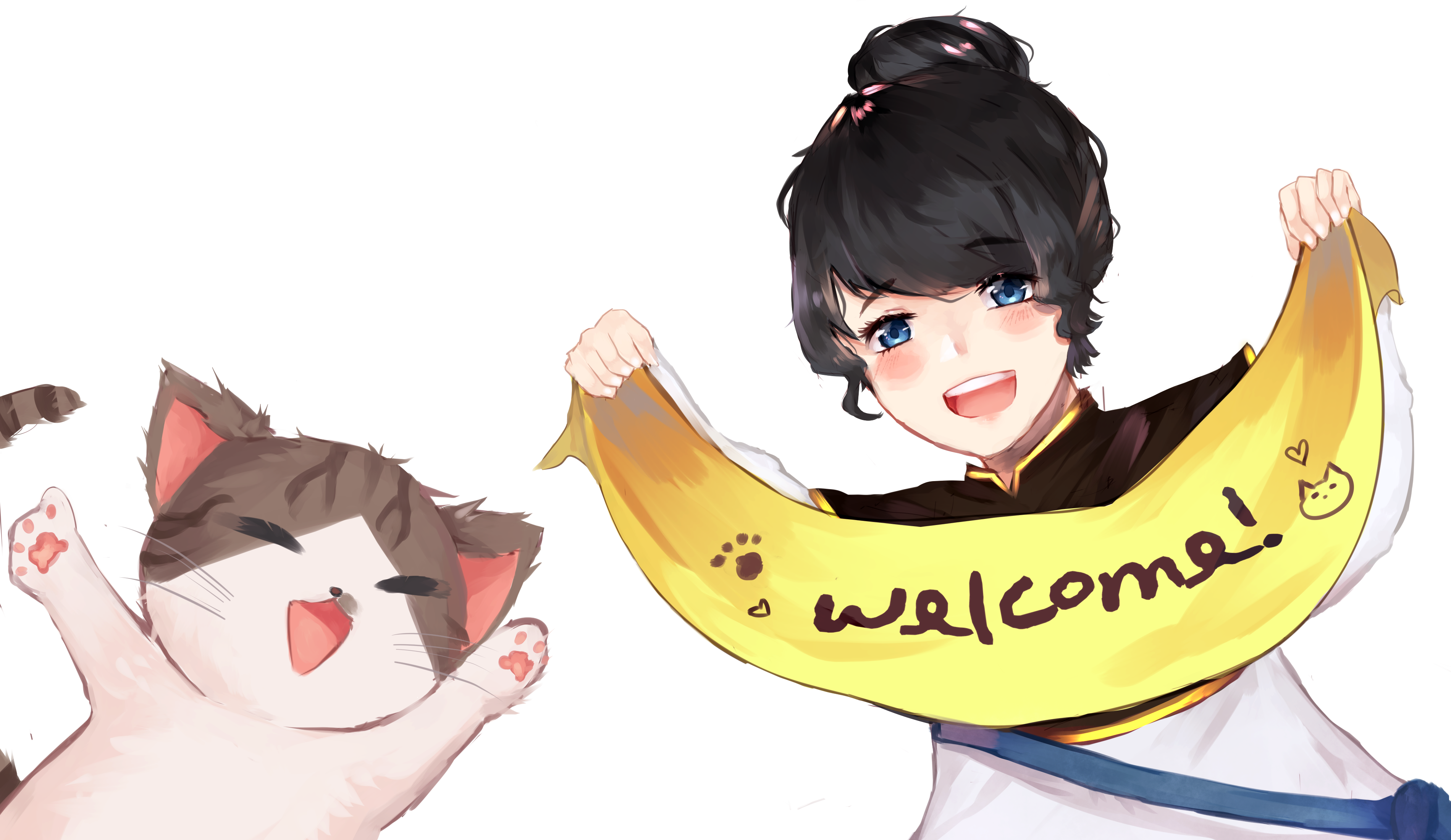 Ashley's Anime - Cartoon Clipart (3800x2200), Png Download