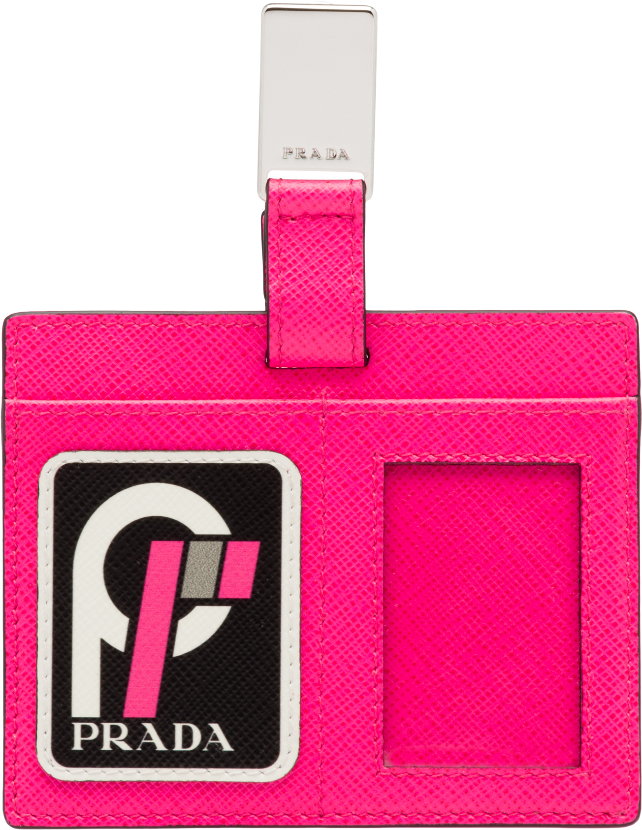 1mc043 2b21 F0f90 Slf - Prada Name Tag Pink Clipart (2400x2400), Png Download