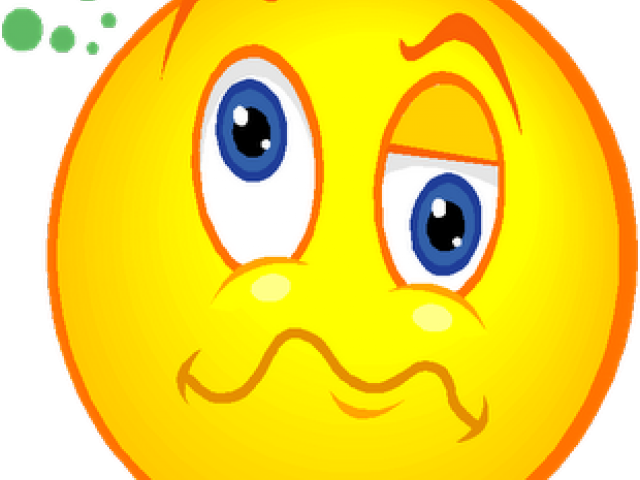 Confused Smiley Face Clipart (640x480), Png Download