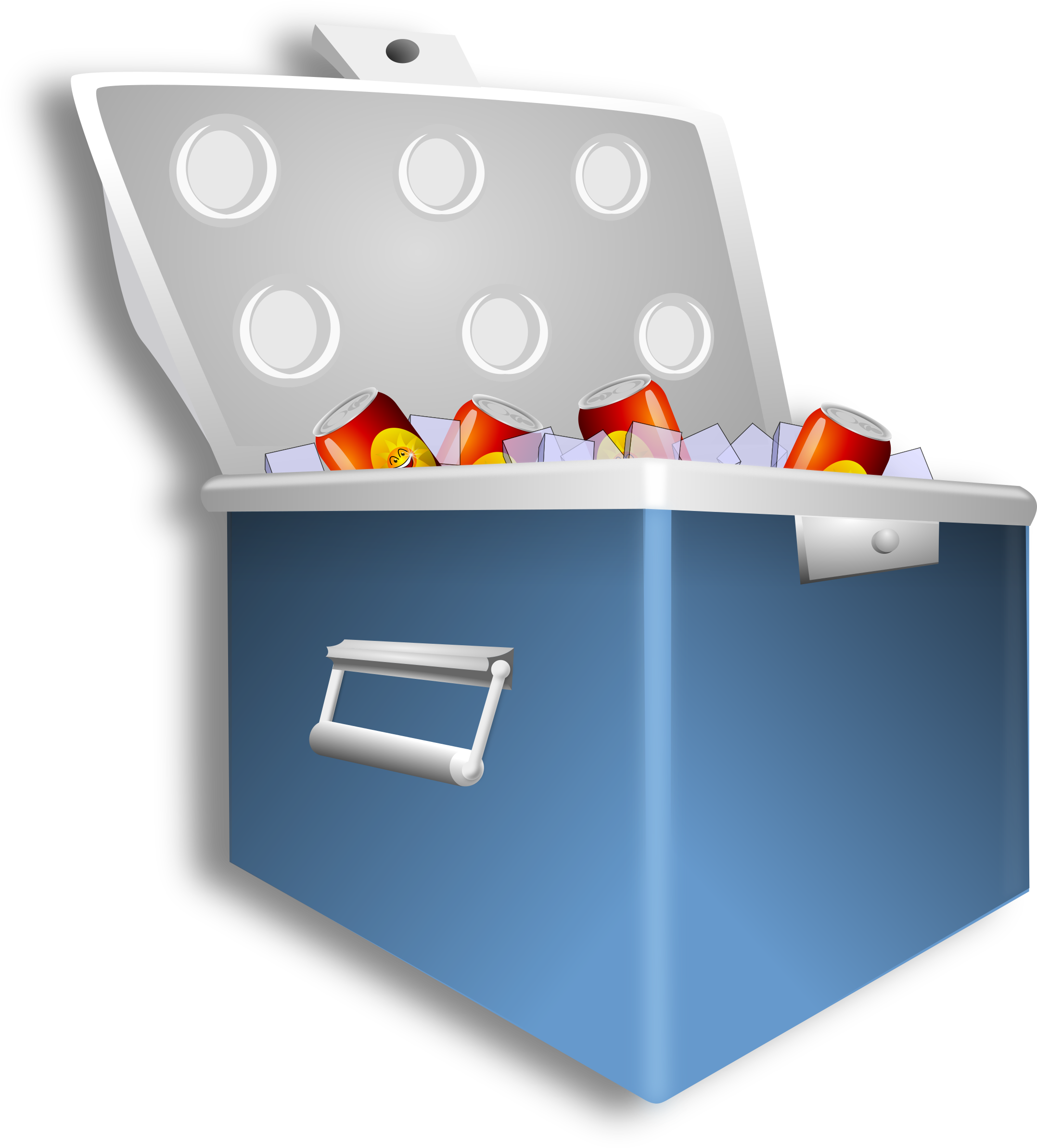 This Free Icons Png Design Of Ice Cooler Remix , Png Clipart (2155x2386), Png Download