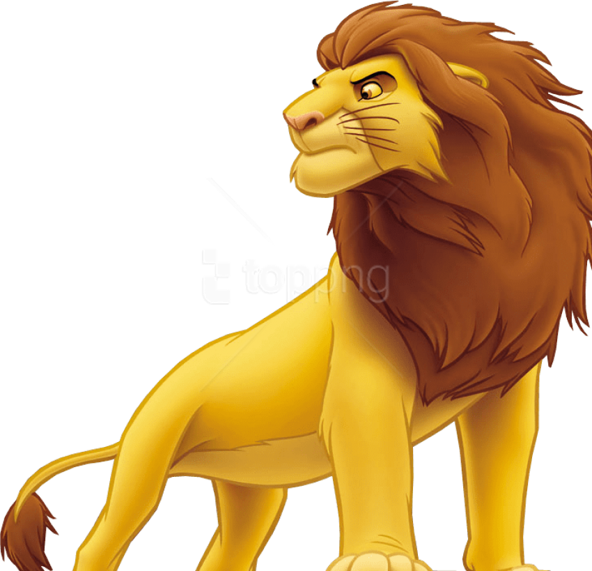 Free Png Lion King Png Images Transparent Clipart (850x819), Png Download