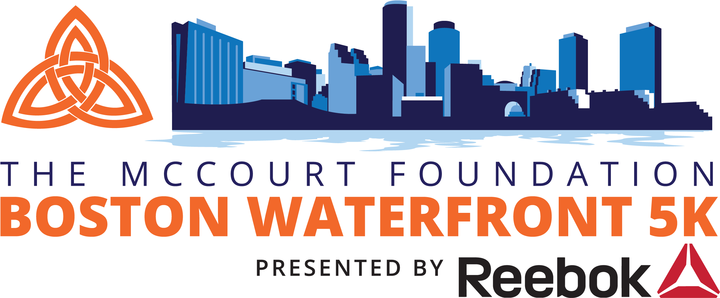 The Mccourt Foundation's Boston Waterfront 5k & Fitness - Metropolitan Area Clipart (2550x1051), Png Download