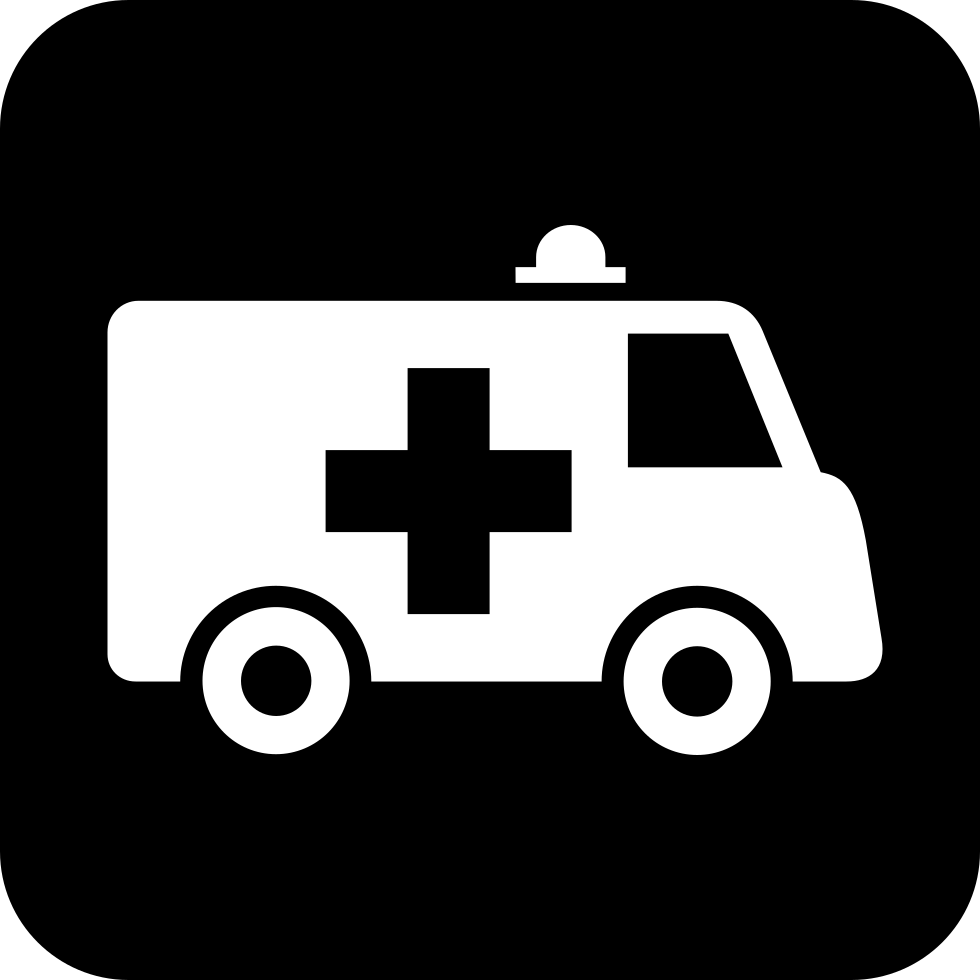 Ambulance Free Png Transparent Images Free Download - Ambulance Signs Clipart (980x980), Png Download