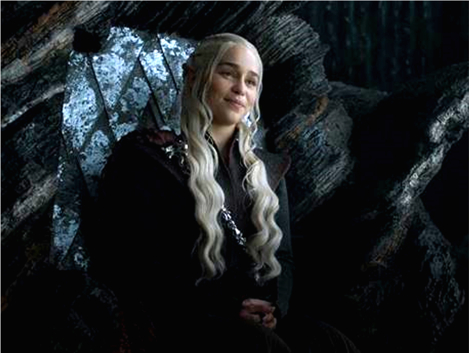 Image - Daenerys Targaryen Bend The Knee Gif Clipart (1280x720), Png Download