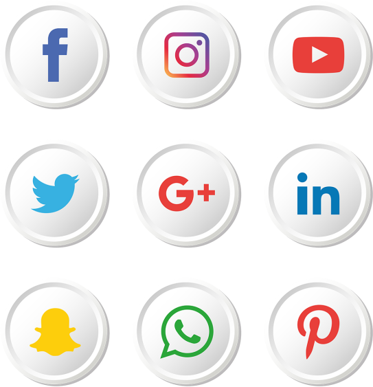 Instagram Facebook Vector Logos Clipart (640x640), Png Download
