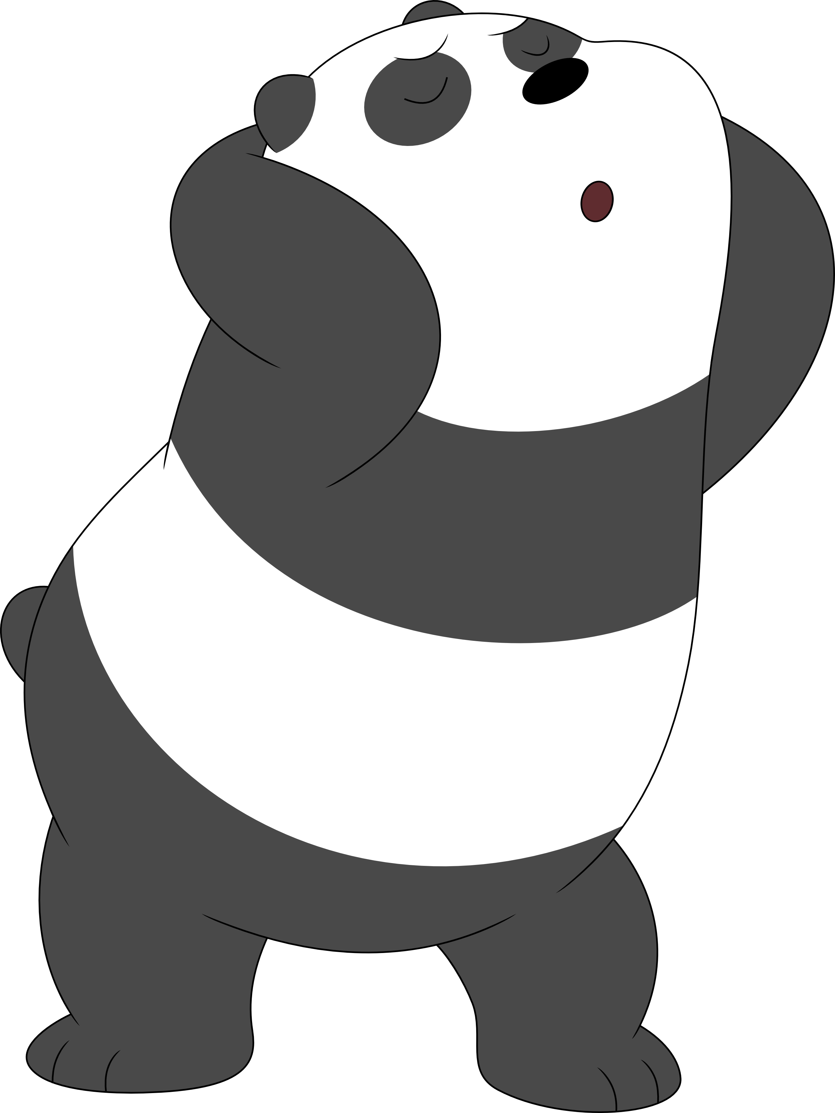 Cashadvance6online - We Bare Bears Png Clipart (2683x3576), Png Download