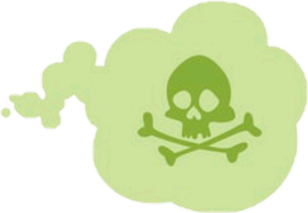 #fart #fartpuff #poisoncloud #poison #toxic #toxiccloud - Zombie Stink Cloud Clipart (1024x706), Png Download