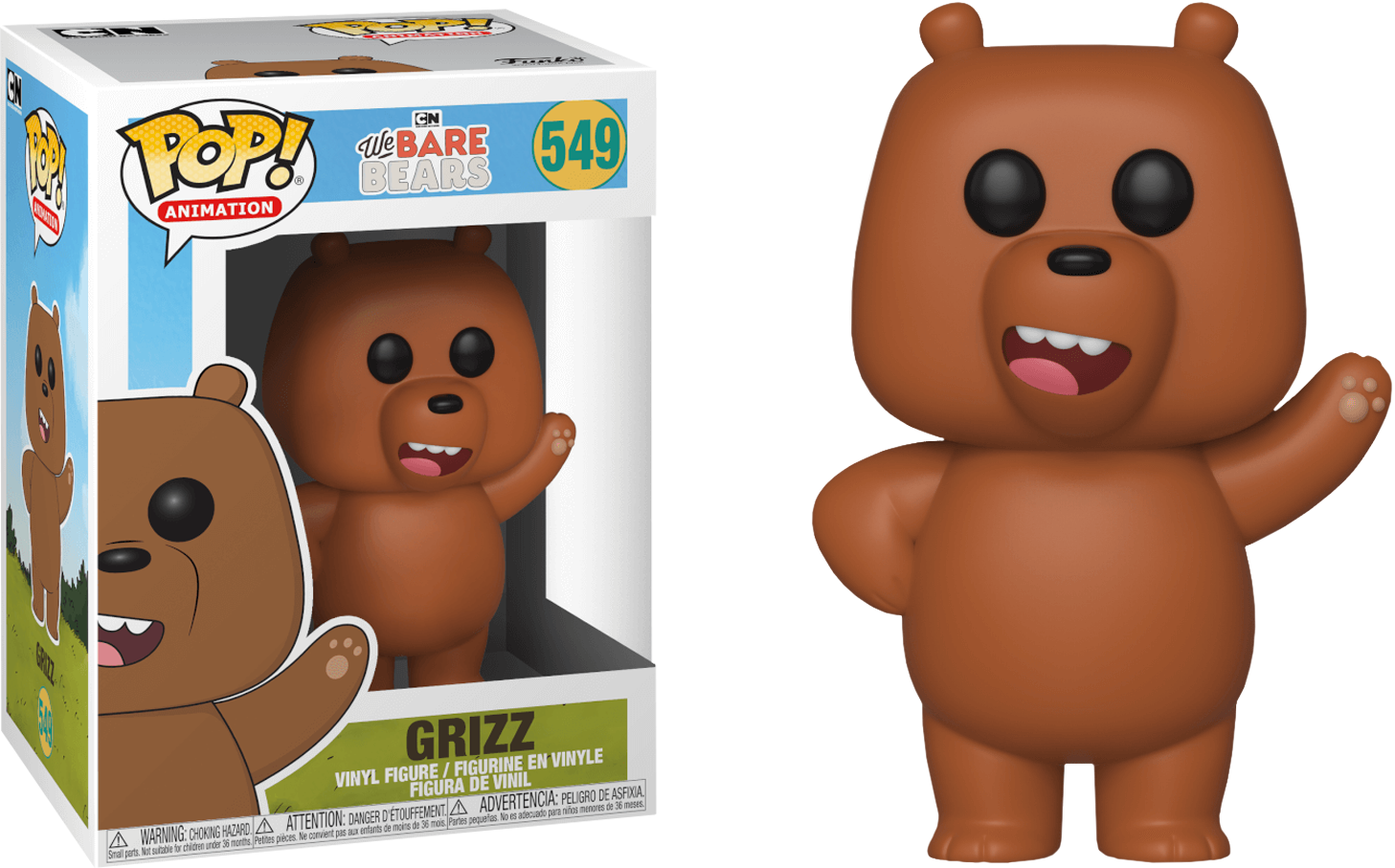 We Bare Bears - Funko Pop We Bare Bears Clipart (1457x907), Png Download