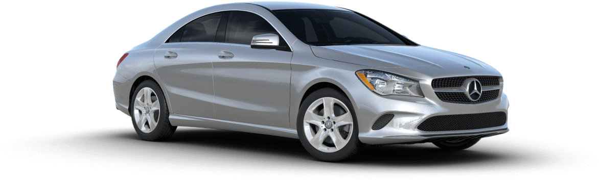 Polar Silver Metallic - Mercedes Cla White 2018 Clipart (1200x450), Png Download