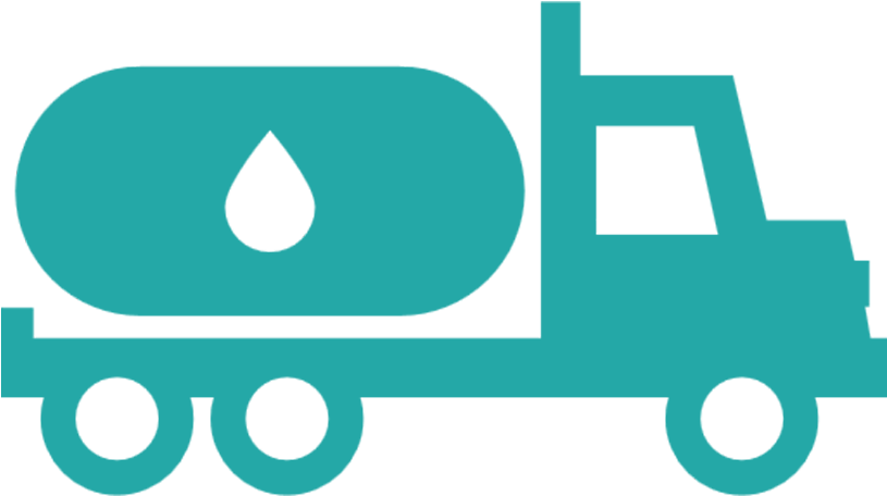 Delivery Clipart Cool Truck - Water Truck Icon - Png Download (1060x1060), Png Download