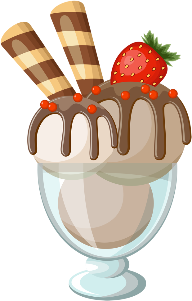 ○‿✿⁀ice Cream‿✿⁀○ Ice Cream Clipart, Ice Cream - Ice Cream - Png Download (619x970), Png Download