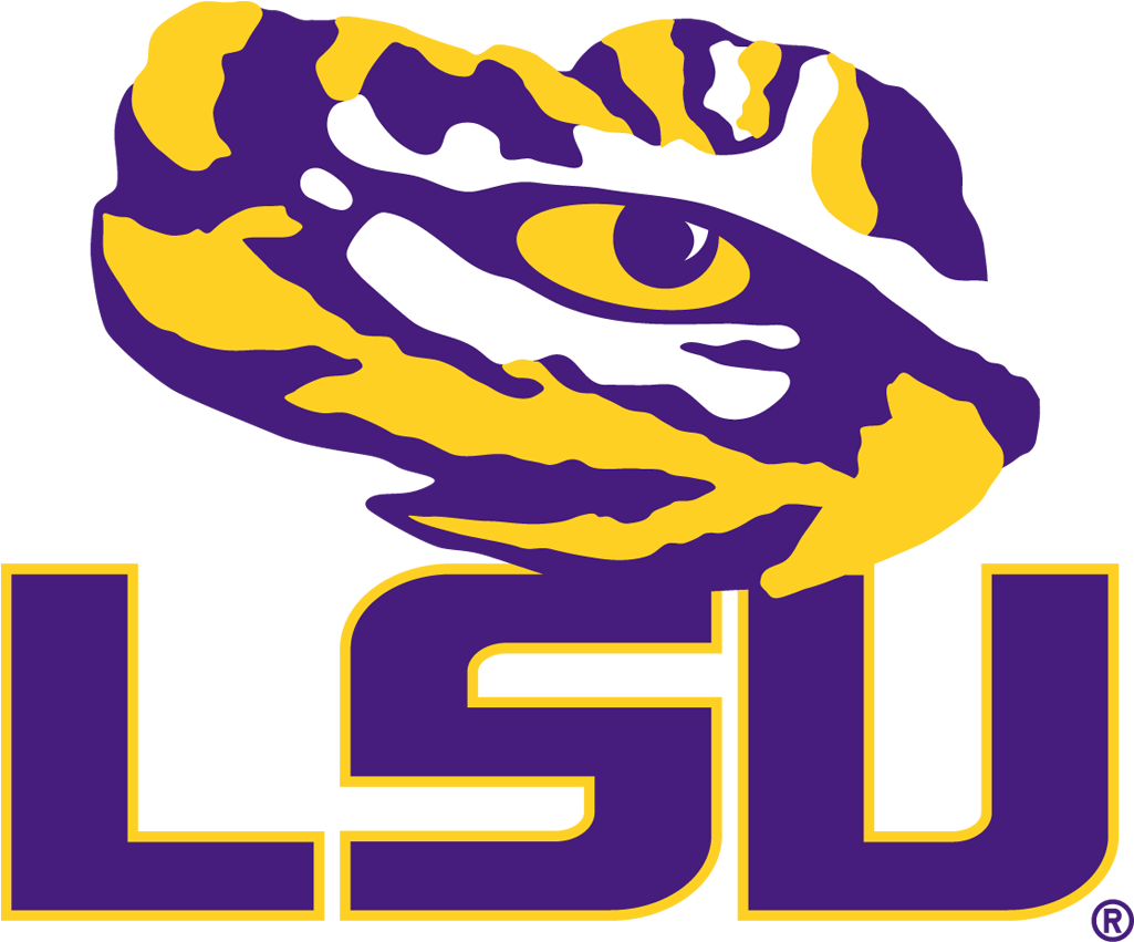 Front Of Mac App - Lsu Logo Tiger Eye Clipart (1024x1024), Png Download