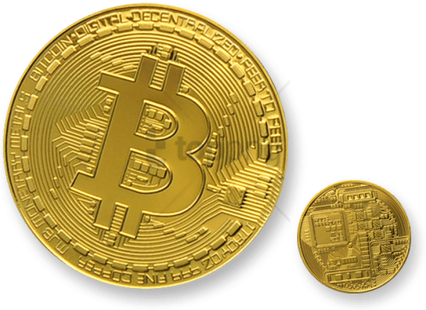 Free Png Gold Plate Png Png Image With Transparent - Bitcoin Clipart (850x620), Png Download