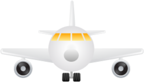 Aeroplane Icon Image - Narrow-body Aircraft Clipart (600x600), Png Download