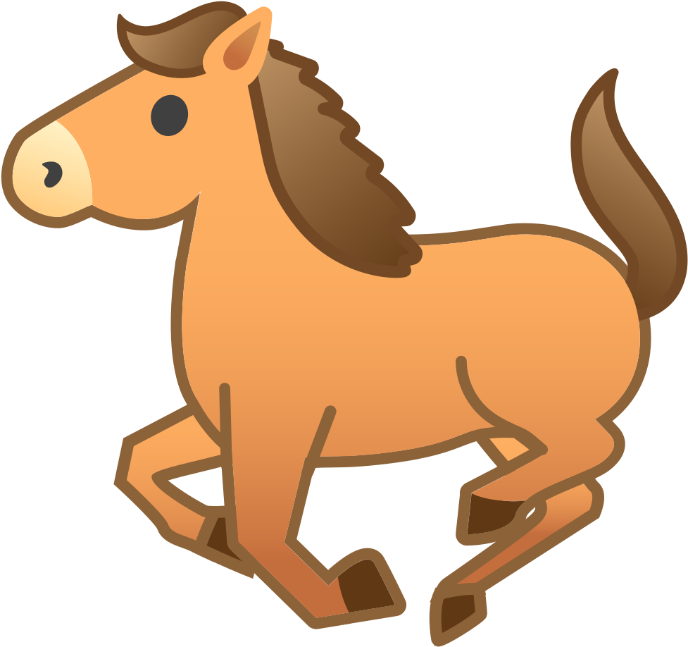Horse Icon Clipart (1024x1024), Png Download