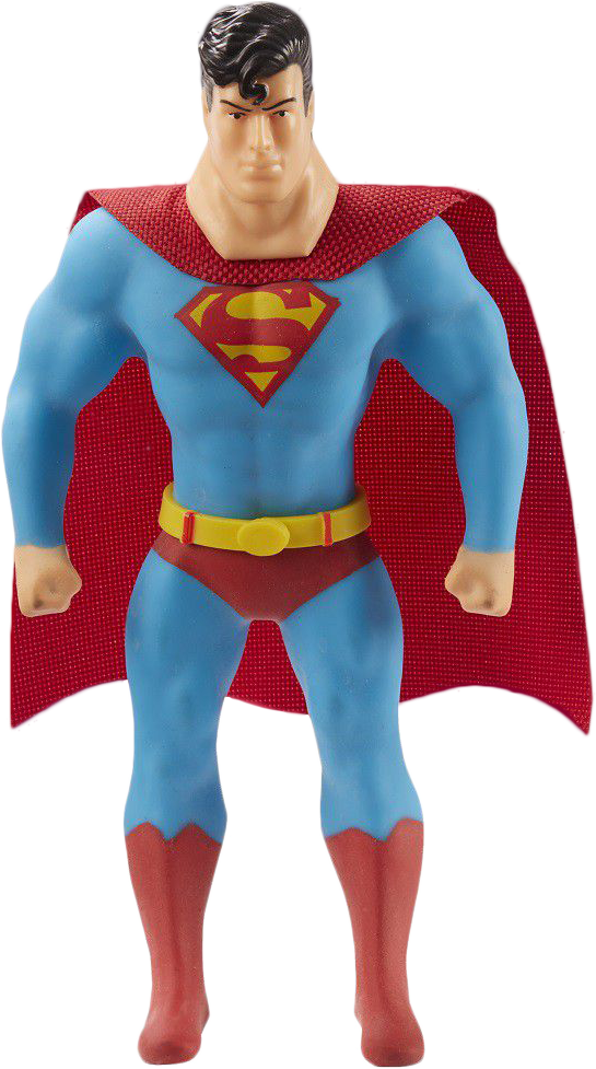 Superman - Stretch Superman Clipart (545x977), Png Download