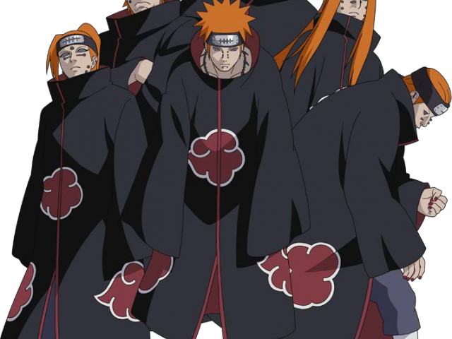 Naruto Clipart - Naruto Shippuden 6 Pain - Png Download (640x480), Png Download