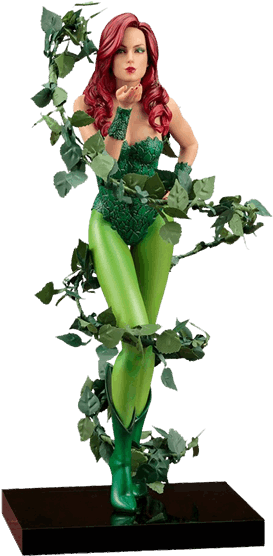 Poison Ivy 'mad Lovers' Artfx Statue - Poison Ivy Clipart (600x600), Png Download