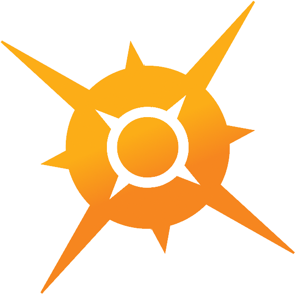 Archedthunder - Pokemon Sun Logo Clipart (609x604), Png Download