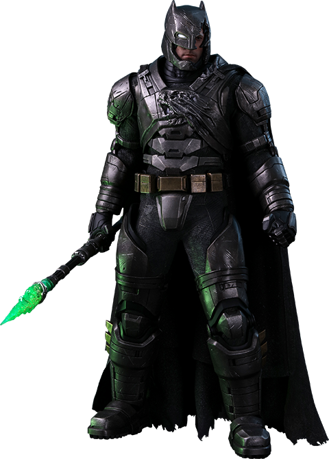 Batman Vs Superman - Hot Toys Battle Damaged Armored Batman Clipart (480x670), Png Download