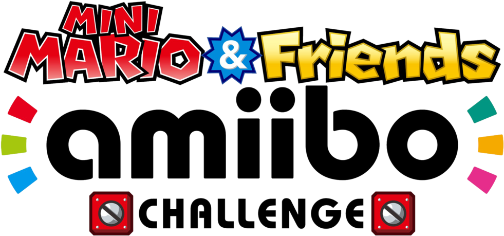 Super Mario Wiki Β - Mini Mario & Friends Amiibo Challenge Logo Clipart (1200x600), Png Download