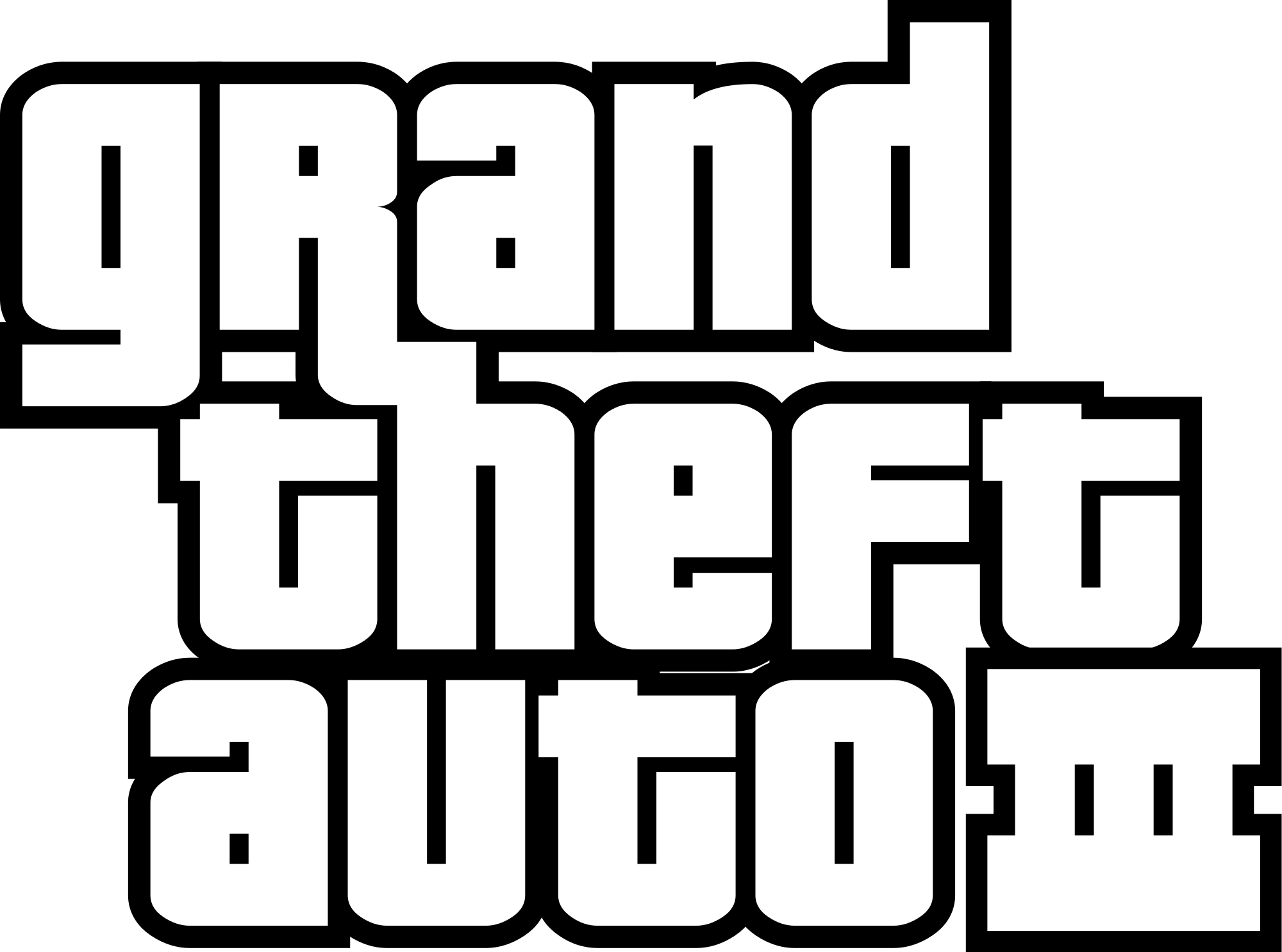 Grand Theft Auto 3 Logo - Grand Theft Auto Clipart (2000x1486), Png Download