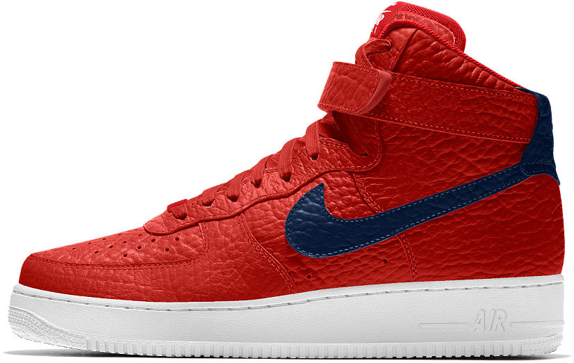 Nike Air Force 1 High Premium Id Men's Shoe Size - Air Force One Boston Celtics Clipart (1000x1000), Png Download