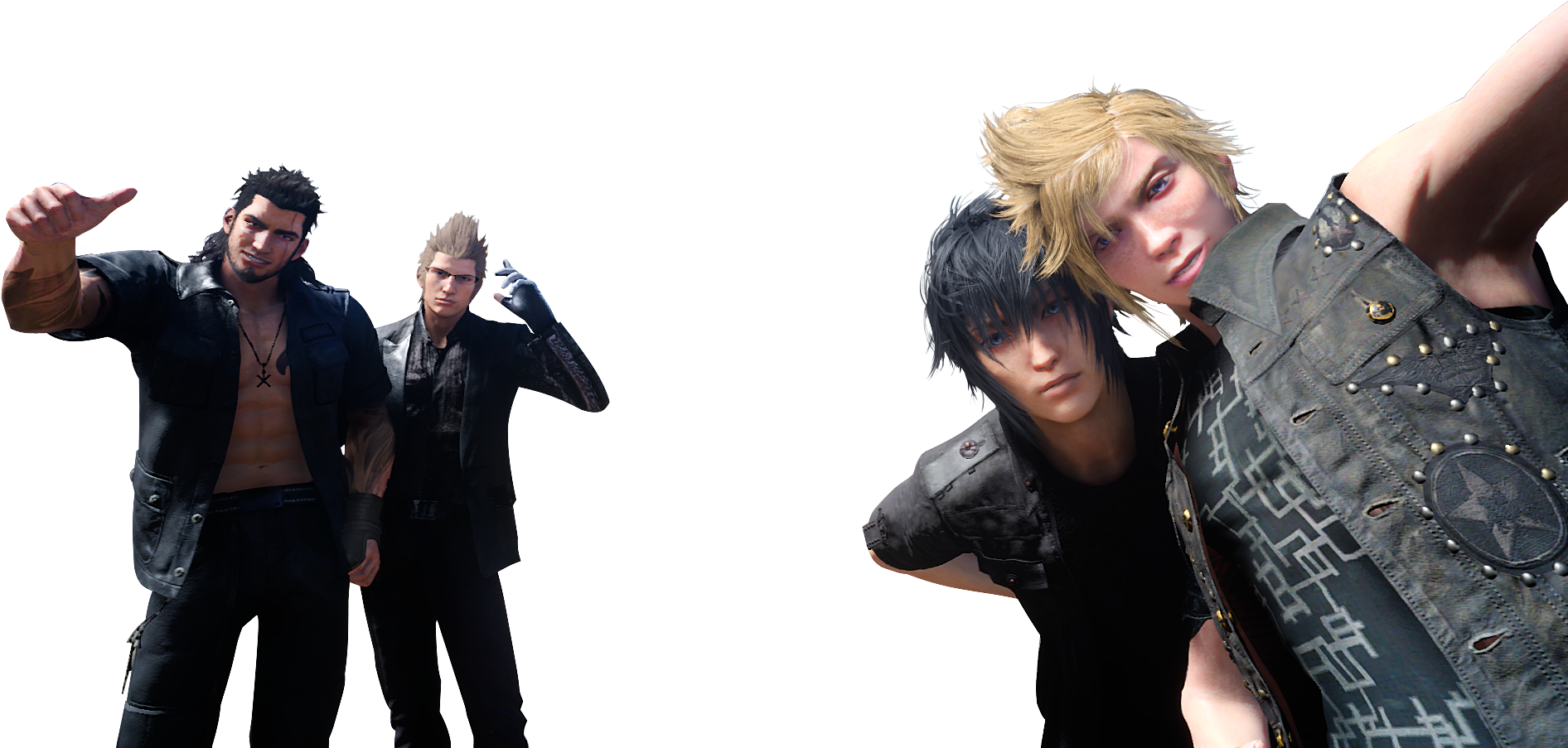 Final Fantasy Xv Prompto Transparent , Png Download Clipart (1892x903), Png Download