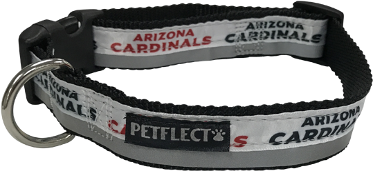 Petflect Arizona Cardinals Dog Collar - Arizona Cardinals Clipart (600x321), Png Download