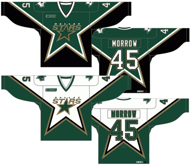 This Jersey Represents One Of The Few Times That An - Dallas Stars Clipart (636x548), Png Download