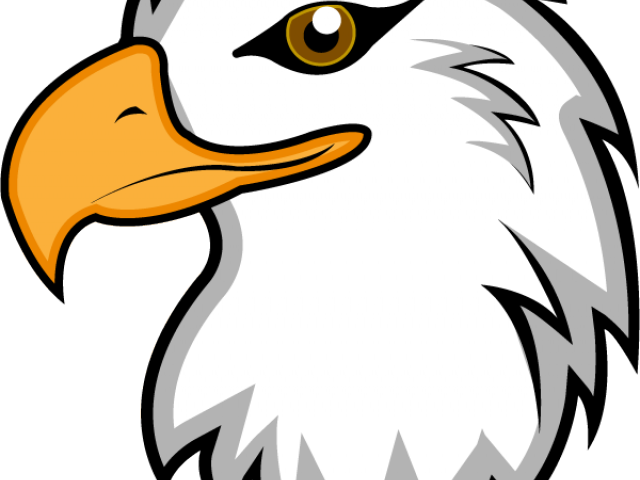 Phillipine Eagle Clipart Head - Eagle Flying Drawing Clip Art - Png Download (640x480), Png Download