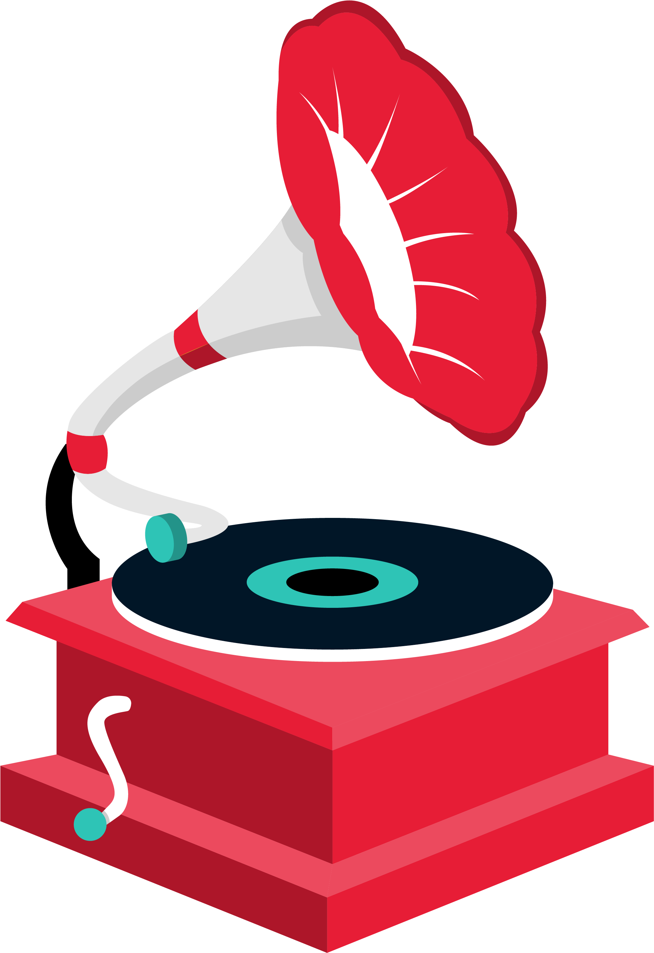 Stereo Medley - Illustration Clipart (3091x3093), Png Download
