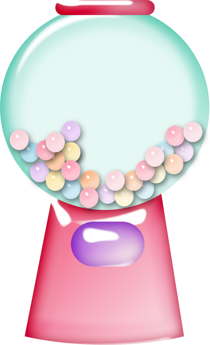 Gumball Clipart Candy - Png Download (679x1118), Png Download