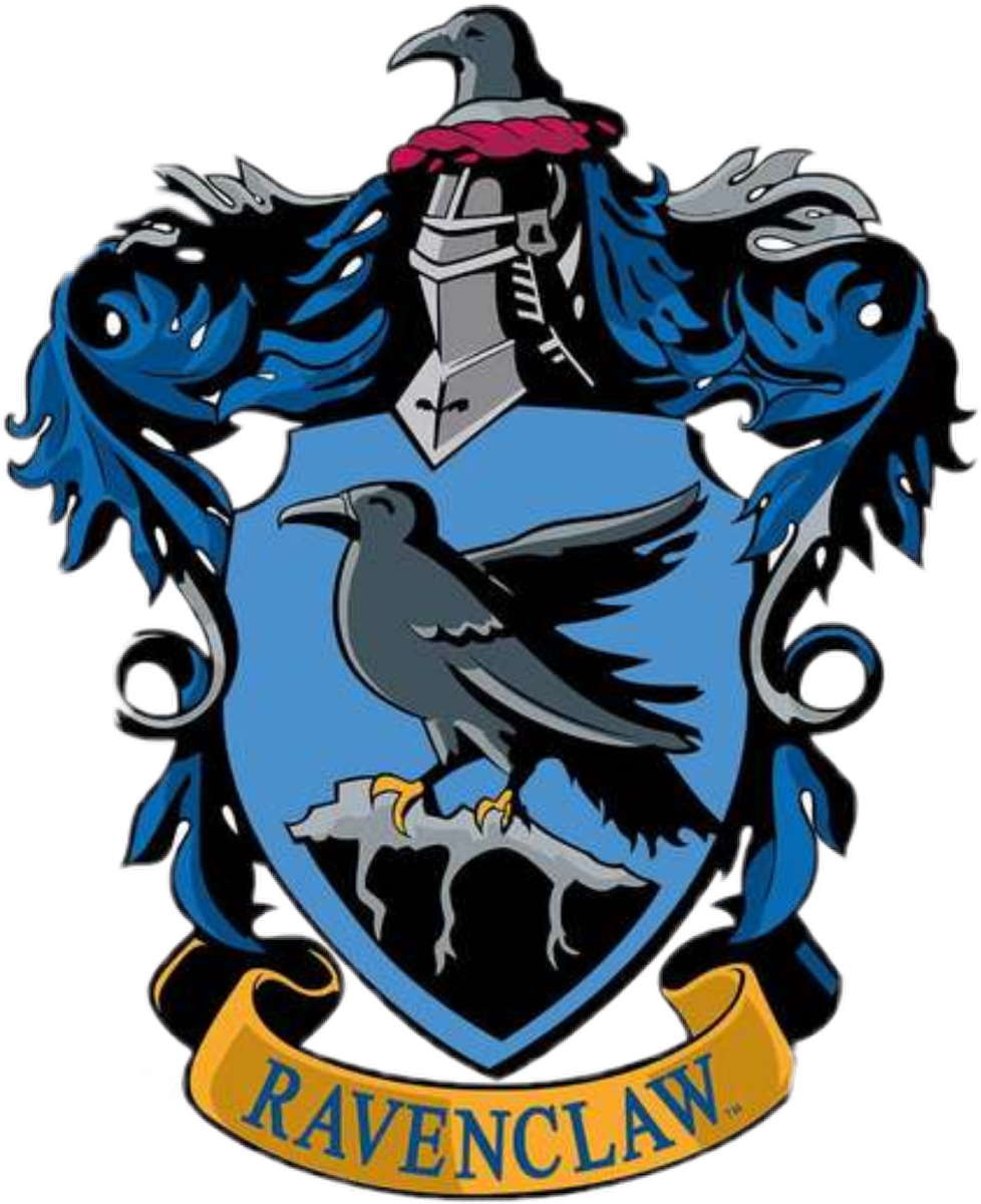 Ravenclaw Sticker - Harry Potter House Crests Ravenclaw Clipart (1024x1836), Png Download