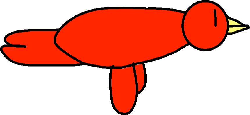 Bird - Flap Clipart (860x396), Png Download