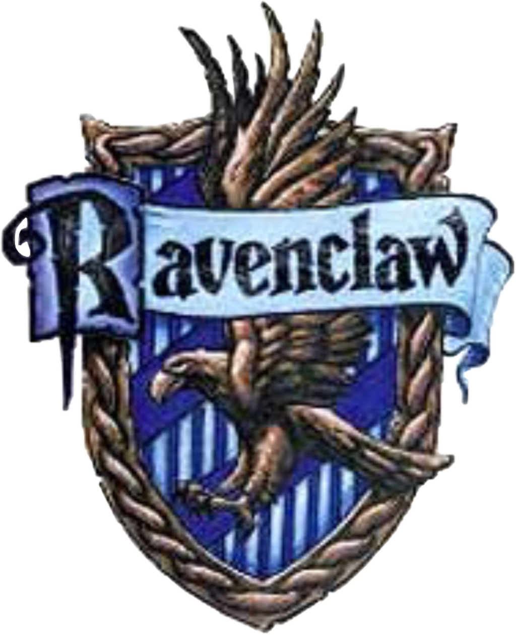 #freetoedit #ravenclaw #hogwarts #harrypotterforever - Official Ravenclaw Crest Clipart (1024x1259), Png Download