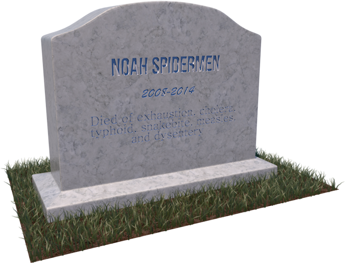 Time-cop Transparent Png Oregon Trail - Headstone Clipart (800x600), Png Download