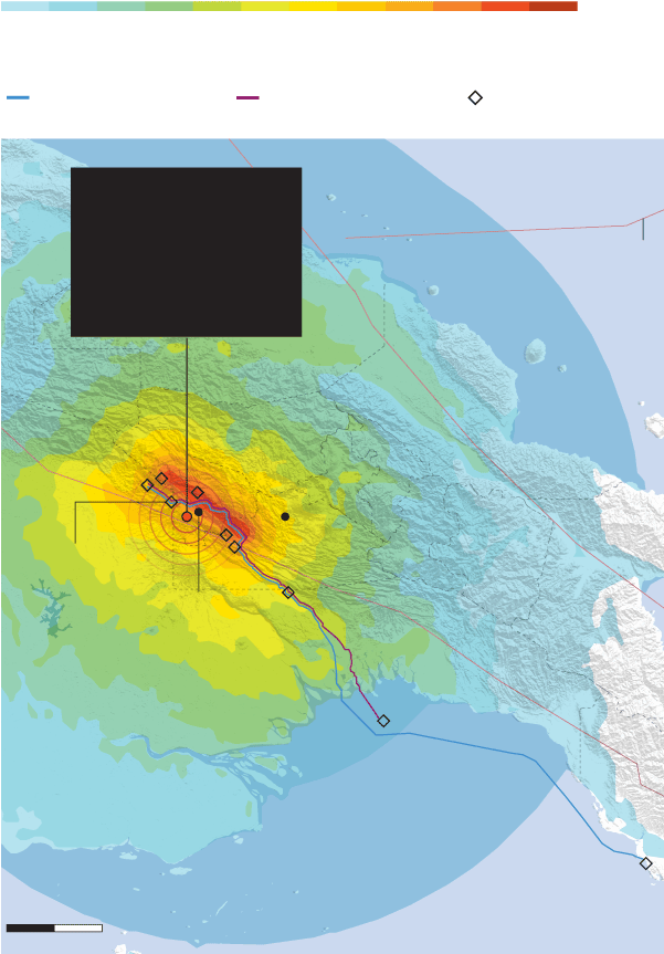 Earthquake Shake Intensity - Map Clipart (600x938), Png Download