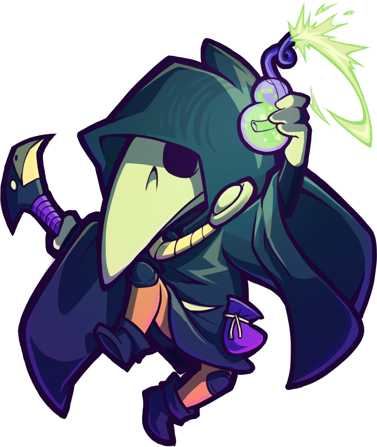 Boom Arts Tumblr - Plague Knight Fanart Clipart (1280x1521), Png Download