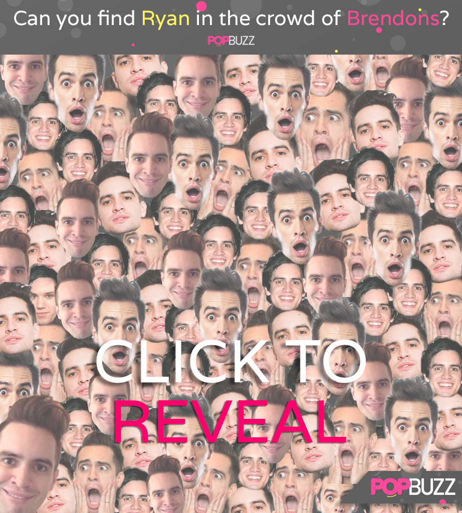 Brendon Urie Face Collage Clipart (922x1024), Png Download