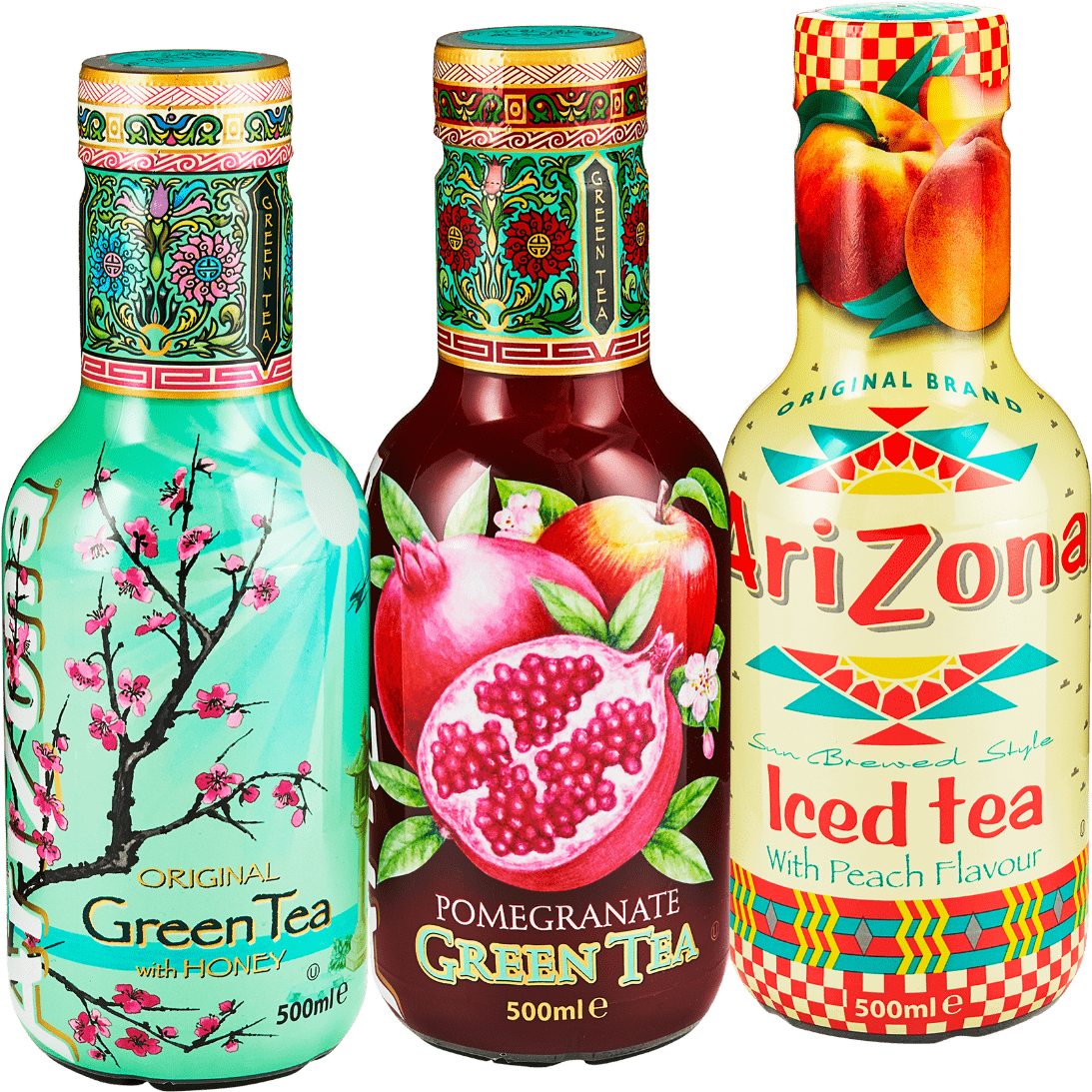 Arizona Iced Tea Von Aldi Nord - Arizona Green Tea Clipart (1250x1250), Png Download