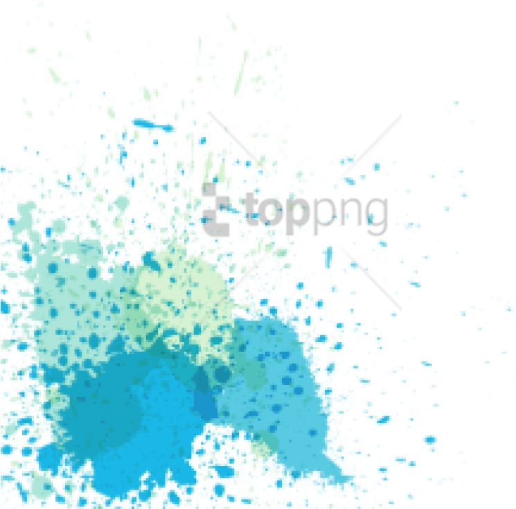 Free Png Download Blue Paint Splash Png Png Images - Illustration Clipart (850x840), Png Download