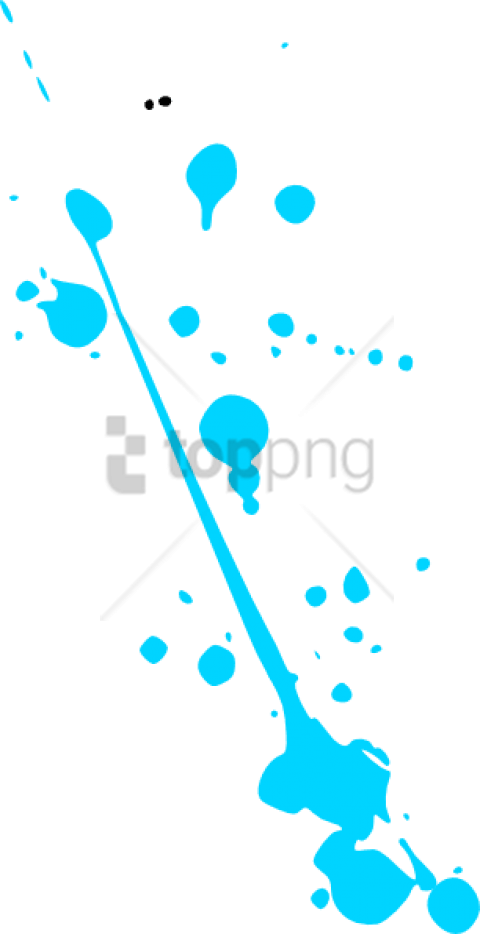 Free Png Download Blue Paint Splash Png Png Images - Transparent Background Ink Splatter Png Clipart (480x934), Png Download