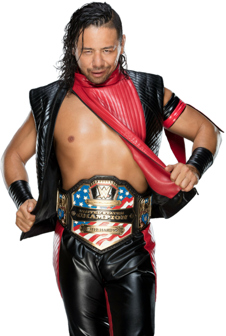Shinsuke Nakamura Png - Shinsuke Nakamura Us Title Clipart (733x1090), Png Download