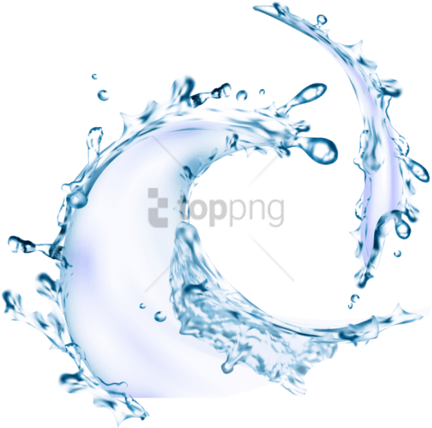 Free Png Vector Gotas De Agua Png Image With Transparent - Transparent Water Splash Vector Clipart (850x842), Png Download