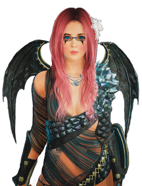 Black Desert Online Valkyrie 01 Png - Woman Warrior Clipart (1202x677), Png Download