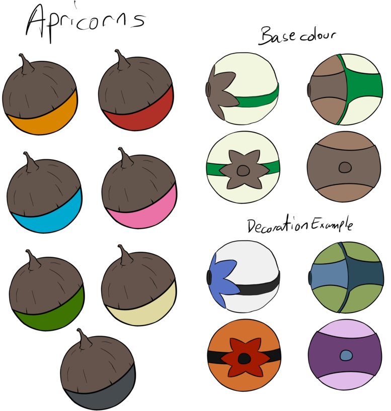 Image Royalty Free Duality Pokeballs And Apricorns - Apricorns Make Which Pokeballs Clipart (800x827), Png Download