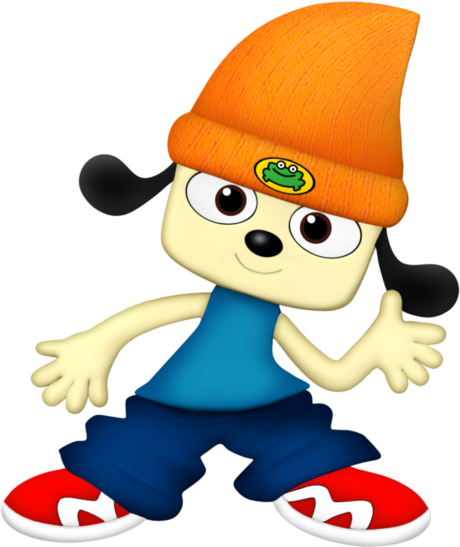 Nanaon Sha Released Parappa The Rapper Exclusively - Parappa The Rapper Art Clipart (894x894), Png Download
