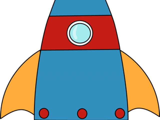 Rocket Clipart Flame - Png Download (640x480), Png Download