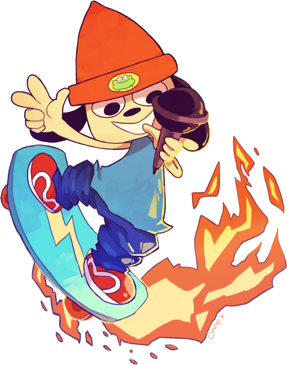 He's Awesome - Cartoon Clipart (1280x1476), Png Download